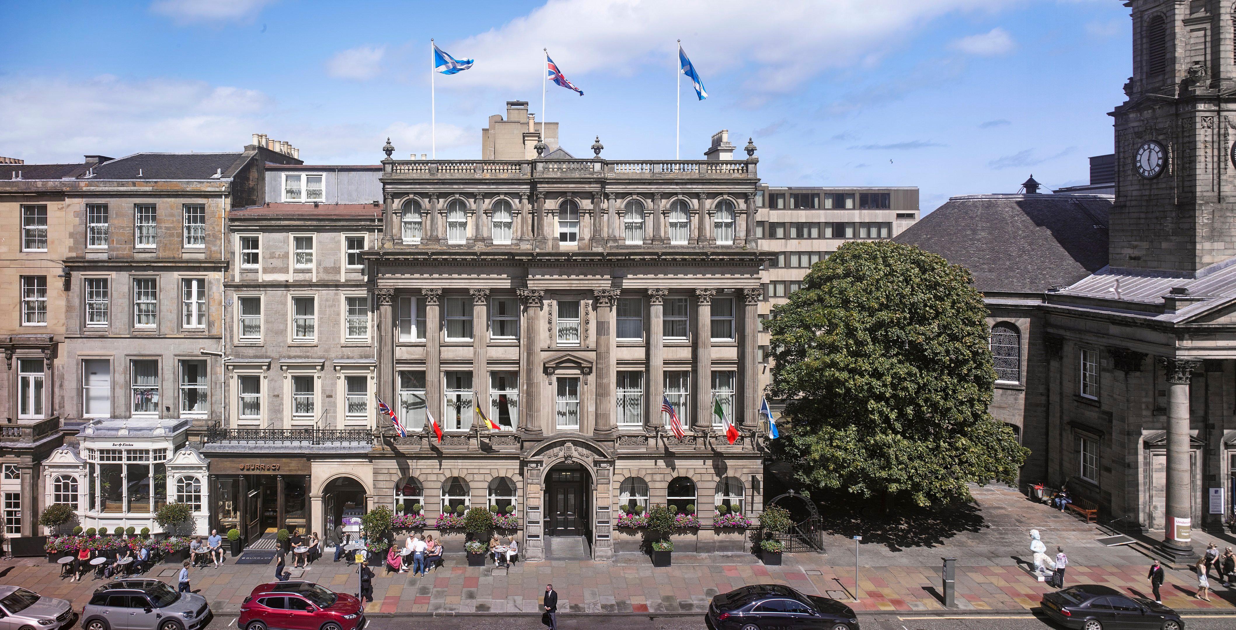 Hotel Intercontinental Edinburgh The George By Ihg Zewnętrze zdjęcie The hotel in 2018