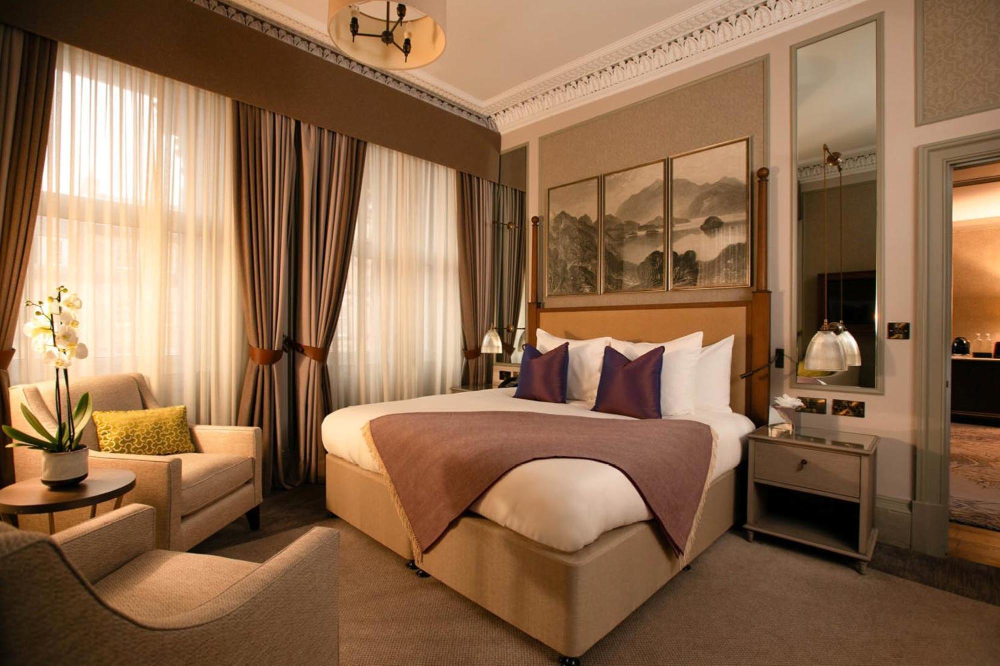 Hotel Intercontinental Edinburgh The George By Ihg Zewnętrze zdjęcie A bedroom at the hotel