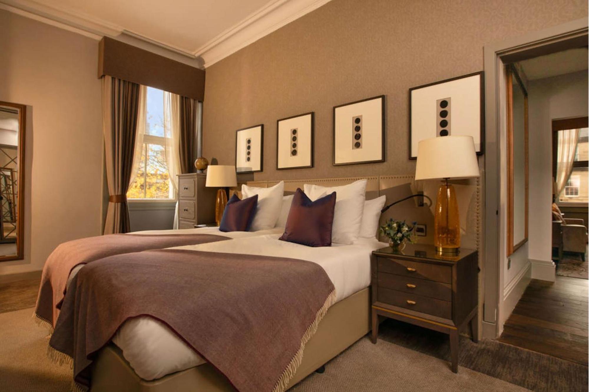 Hotel Intercontinental Edinburgh The George By Ihg Zewnętrze zdjęcie A bedroom at the hotel