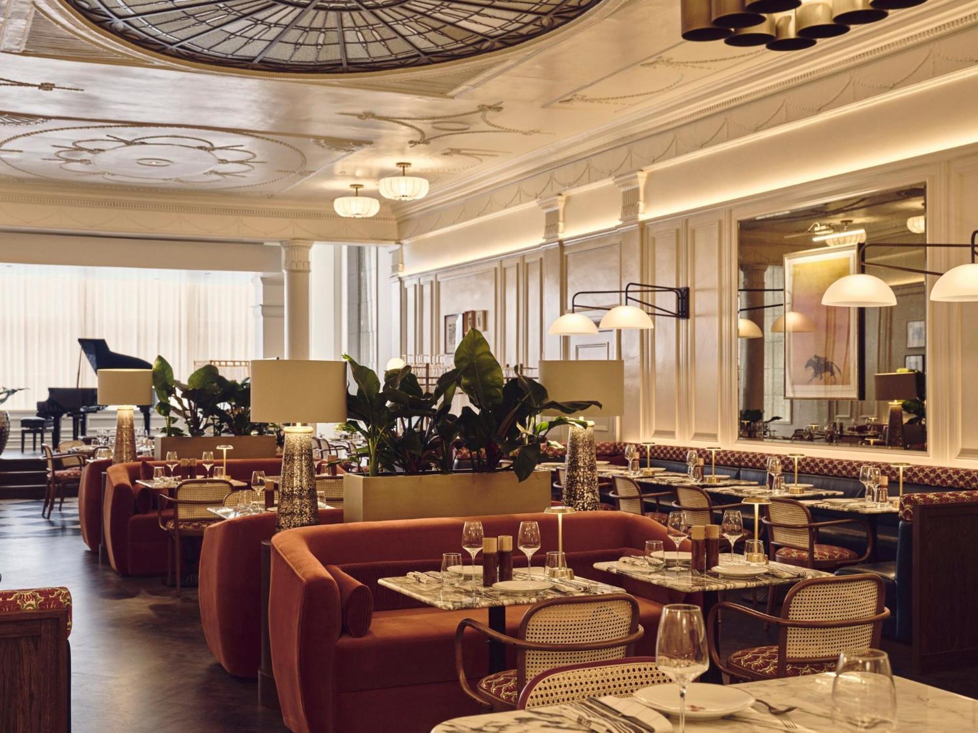 Hotel Intercontinental Edinburgh The George By Ihg Zewnętrze zdjęcie The interior of the restaurant