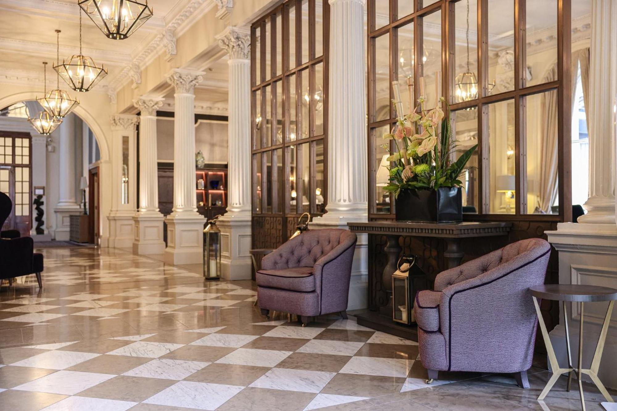 Hotel Intercontinental Edinburgh The George By Ihg Zewnętrze zdjęcie The hotel's lobby