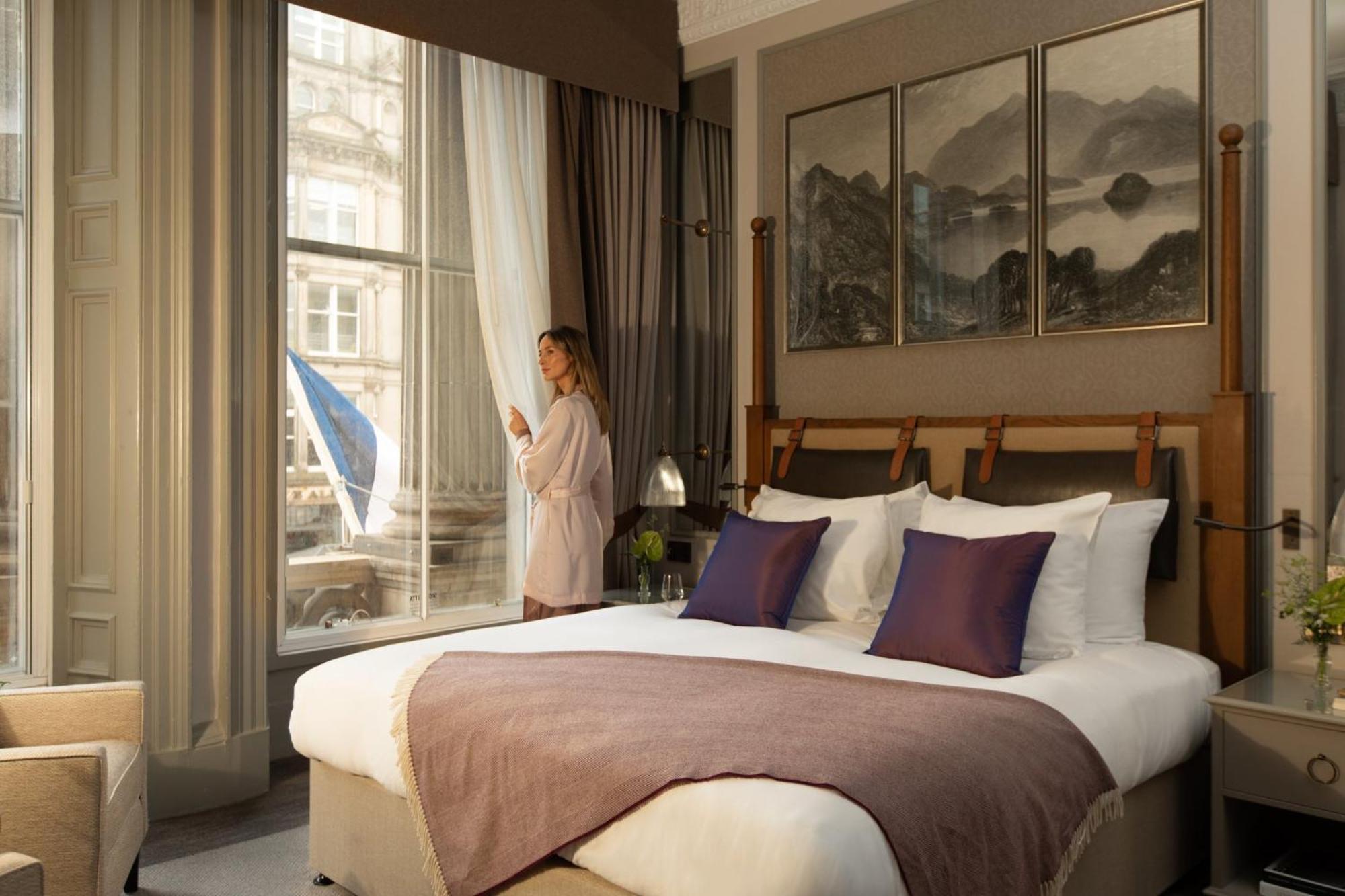 Hotel Intercontinental Edinburgh The George By Ihg Zewnętrze zdjęcie A bedroom at the hotel